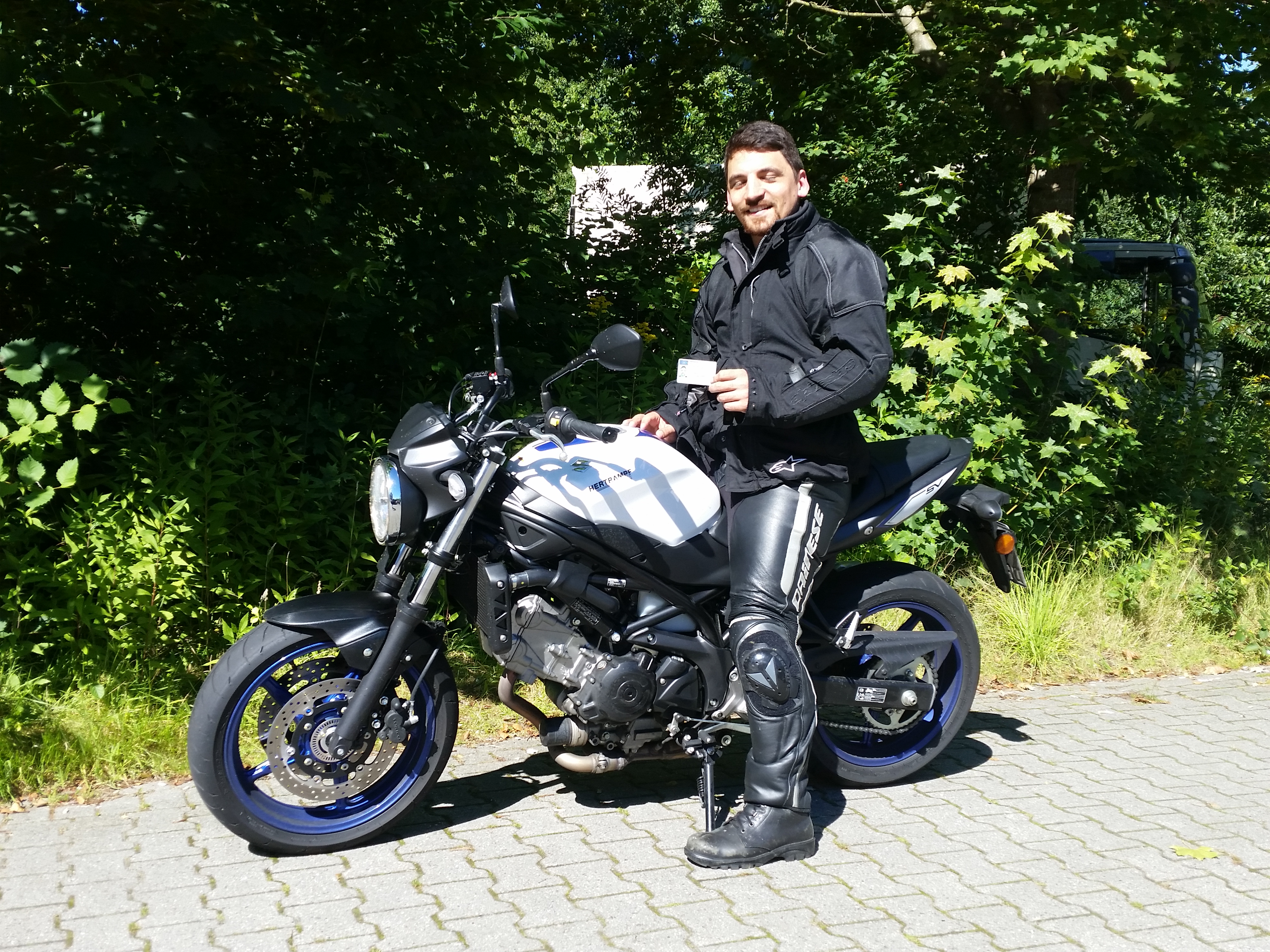 Die neue Suzuki SV 650…